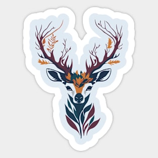 nature deer Sticker